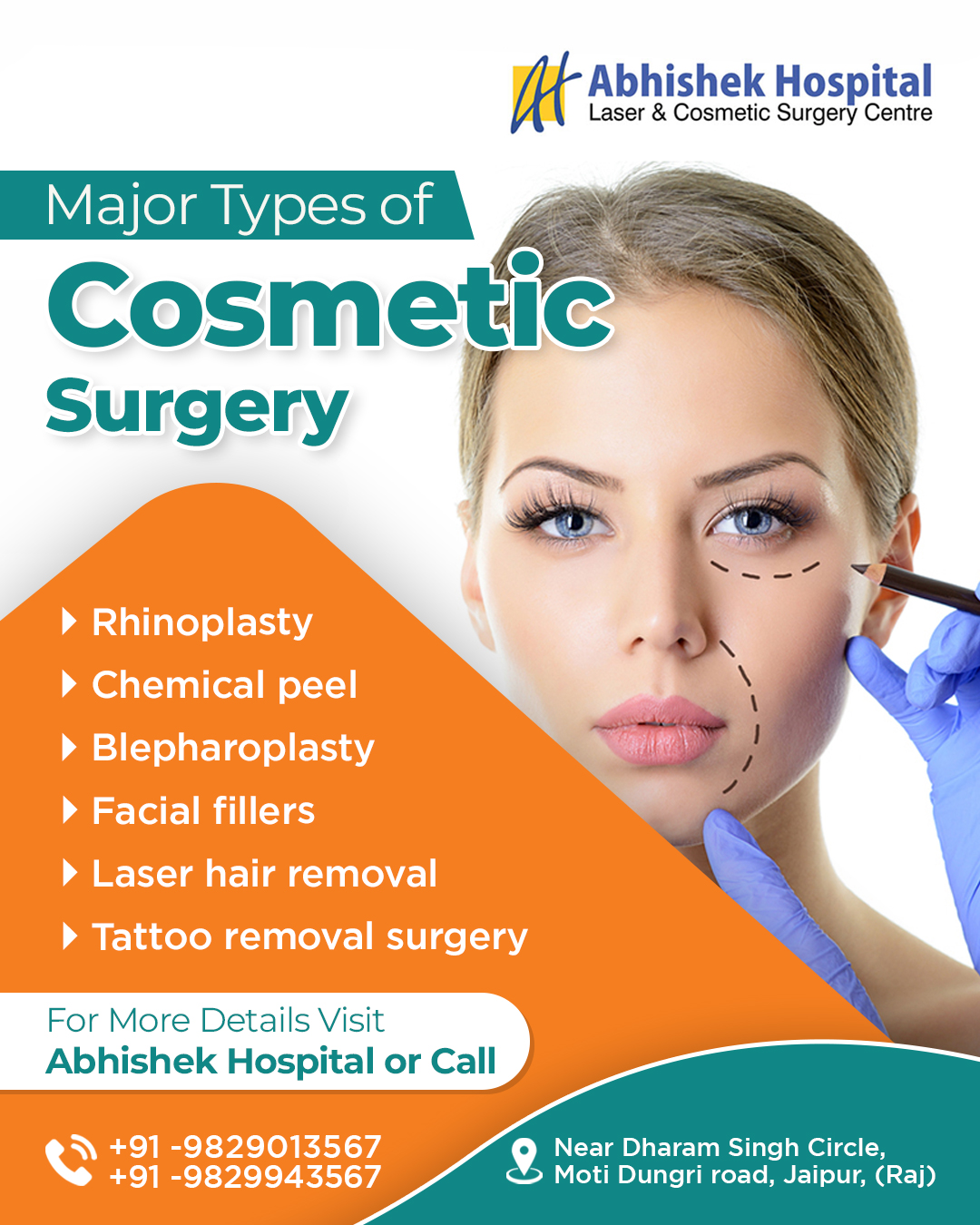 Major Types of Cosmetic Surgery