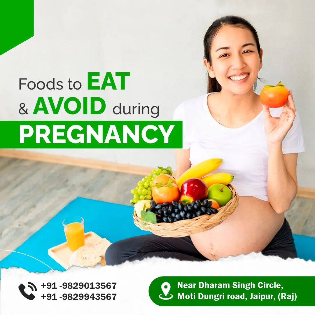 Foods to EAT and AVOID during PREGNANCY