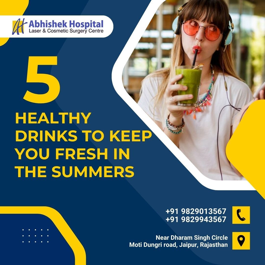 5 Healthy Drinks to Keep You Fresh in the Summers