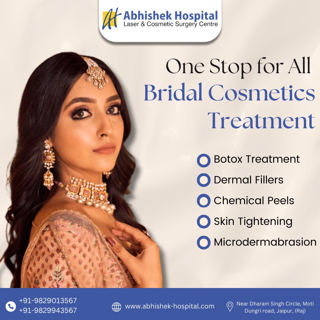 Your One-Stop Destination for all Bridal Cosmetic Treatments!