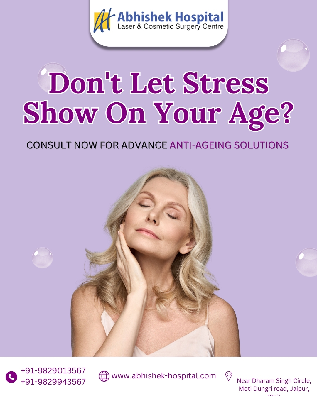 Don’t Let Stress Show on Your Age?
