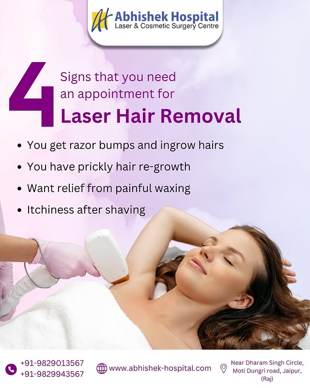 Signs that you need a Laser Hair Removal Treatment
