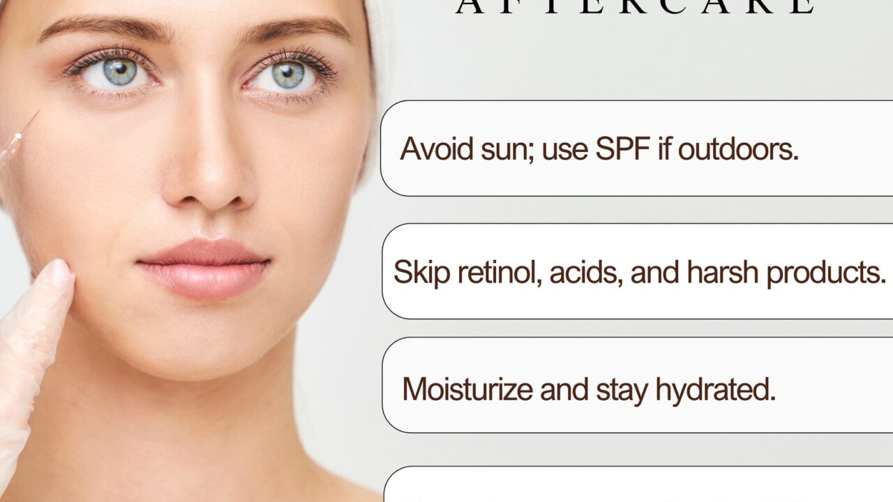 Microneedling After Care