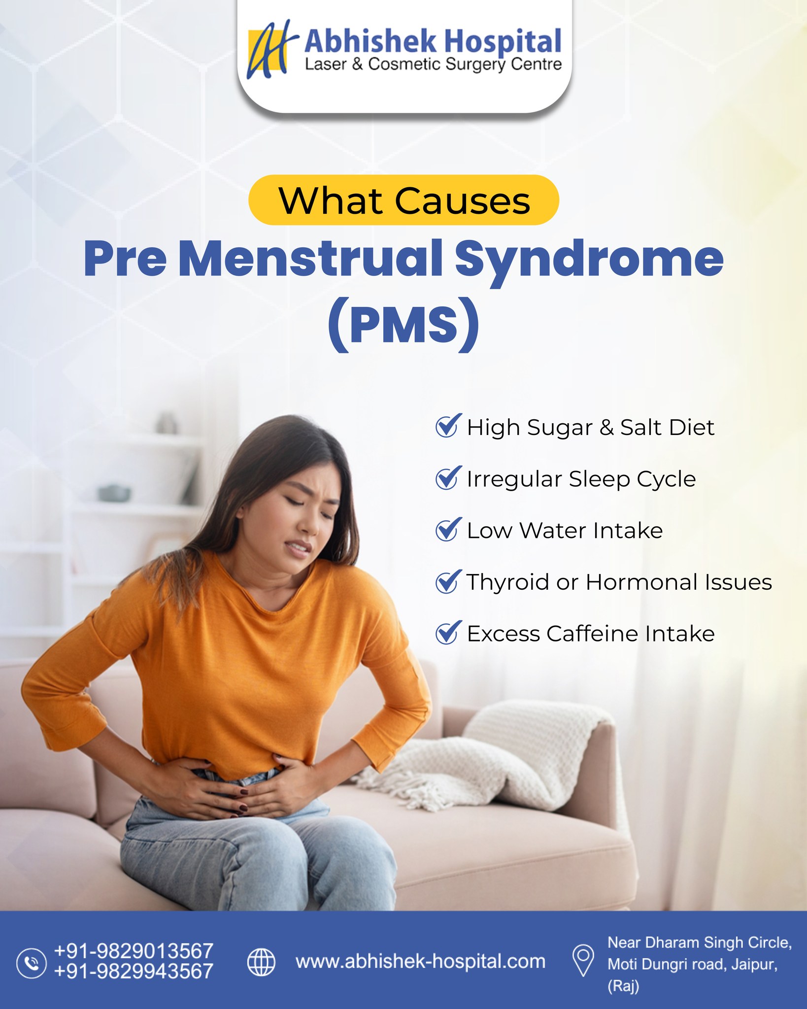 Causes of Premenstrual Syndrome ?