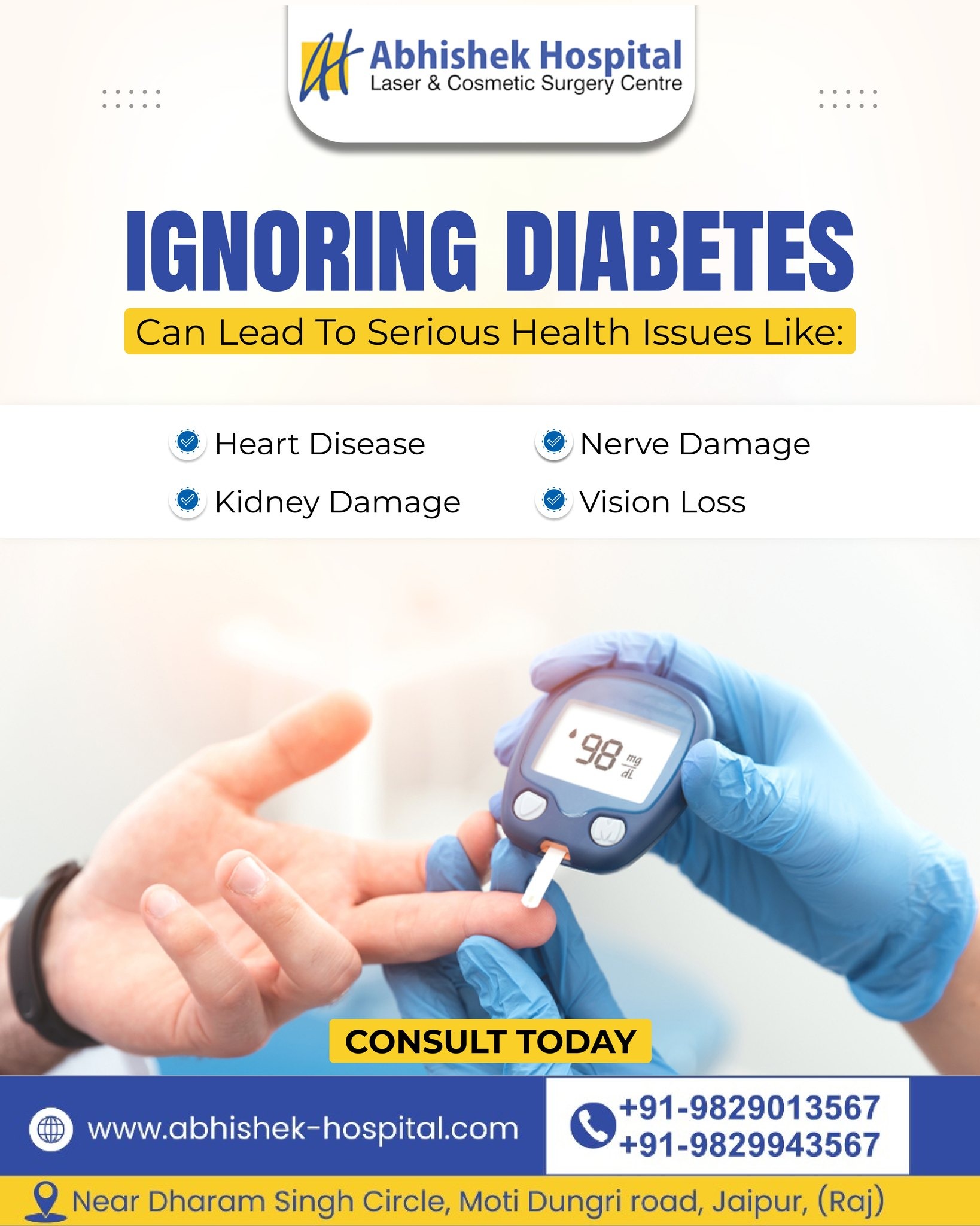 Ignoring Diabetes Can Lead To