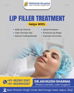 Lip Filler Treatment Helps With